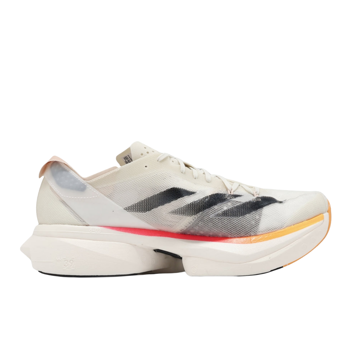 Adidas Adizero Adios Pro 3 „Ivory / Core Black / Crystal Sand” – Alb | IG6442