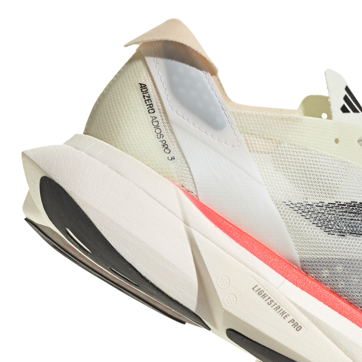 Adidas Adizero Adios Pro 3 „Ivory / Core Black / Crystal Sand” – Alb | IG6442