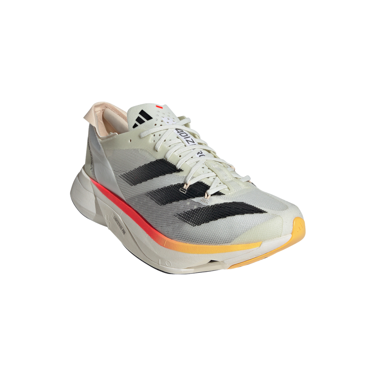 Adidas Adizero Adios Pro 3 „Ivory / Core Black / Crystal Sand” – Alb | IG6442