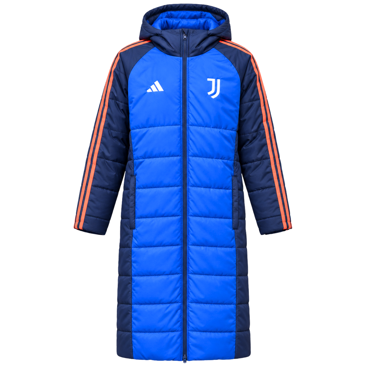 Adidas Juventus Geacă Lungă Matlasată– Albastru | JE4314