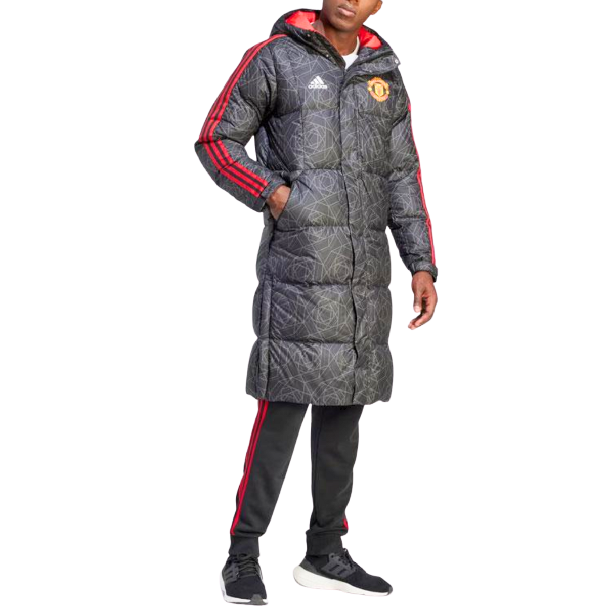 Adidas Manchester United DNA Down Coat – Negru | IA8535