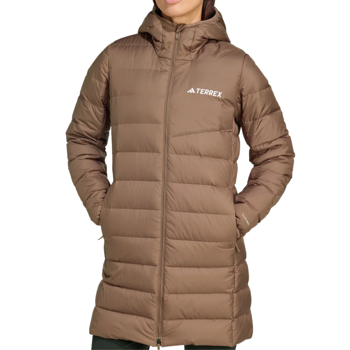 Adidas Terrex Multi Light Down Hooded Parka 2.0 – Maro | JM8730