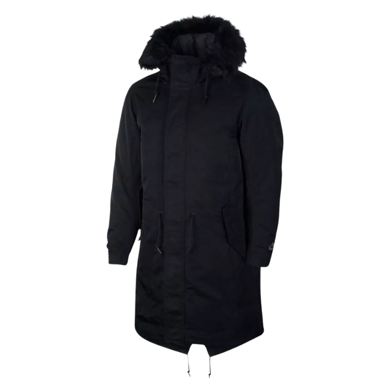 Nike Parka Nsw Down Fill Geacă cu Glugă - Pentru Bărbați – Negru | BV4751-010