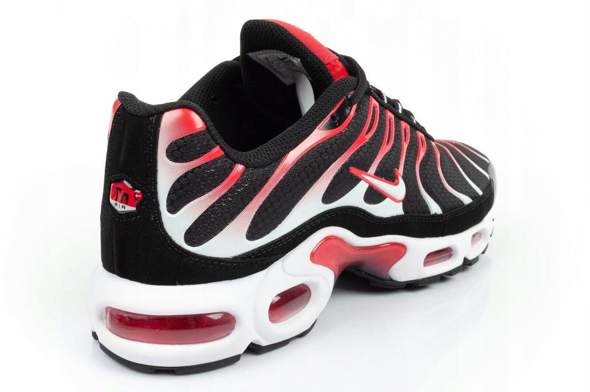 Nike Air Max Plus 'Black White University Red' – Alb | DM0032-004