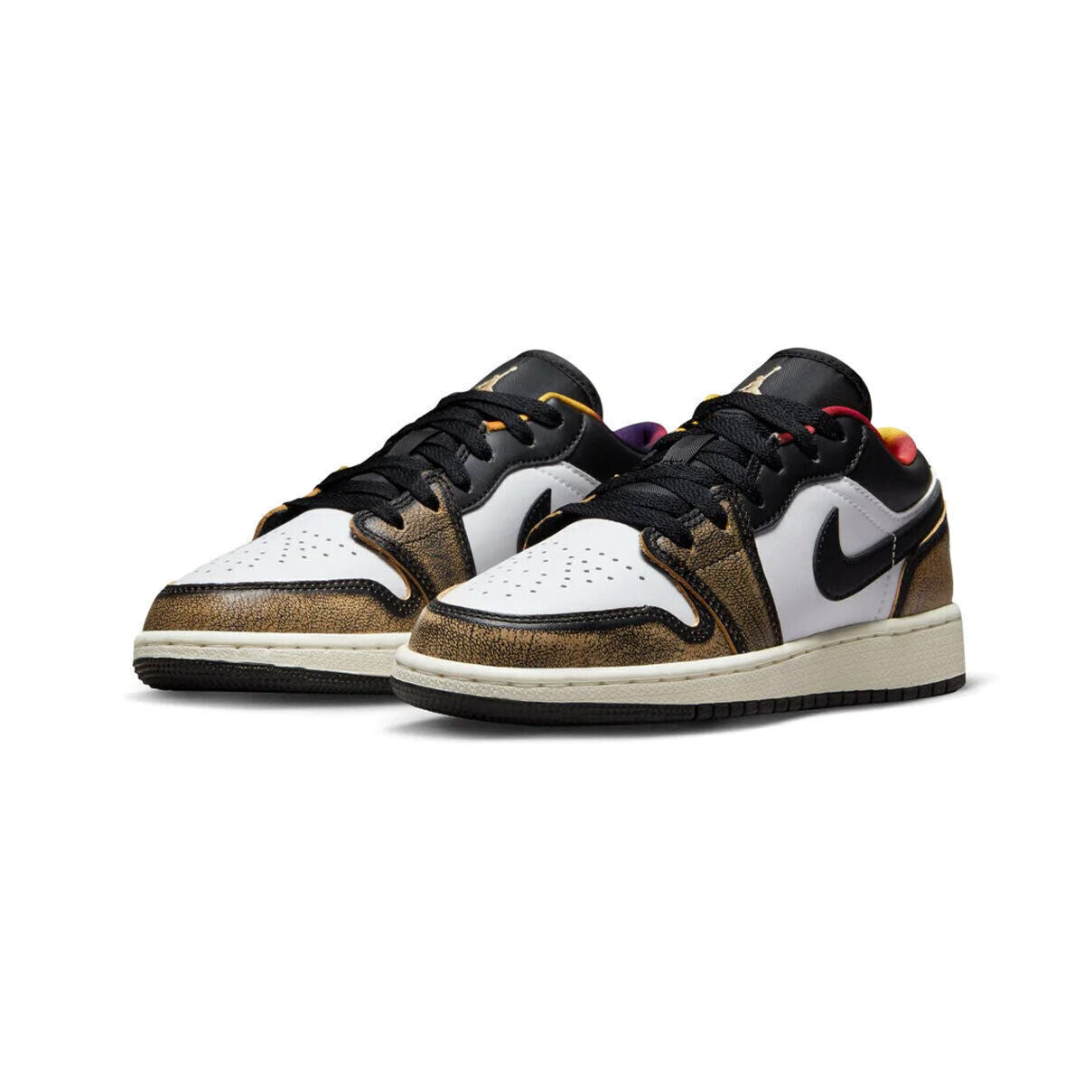 Air Jordan 1 Low SE Wear Away‑001 – Negru | DQ8421