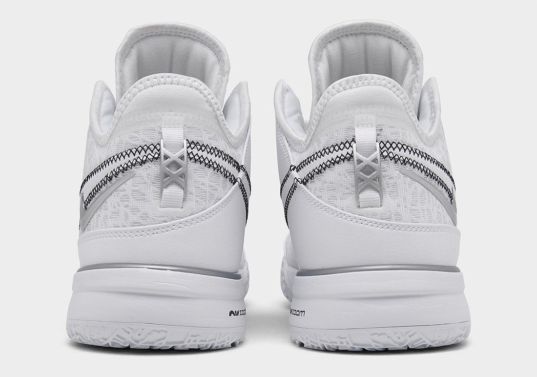 Nike Zoom Lebron Ghete de Baschet – Alb | DR8784-101