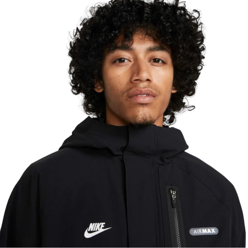 NIKE AIR MAX SPORTSWEAR GEACĂ WOVEN NEGRU - BĂRBAȚI cod FN0243-010