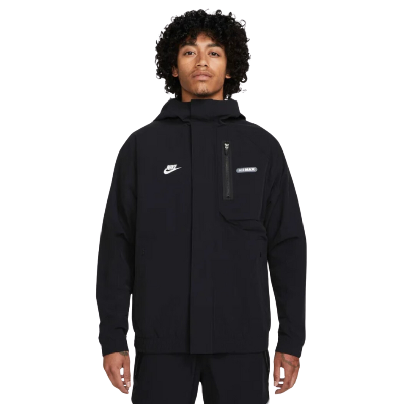 NIKE AIR MAX SPORTSWEAR GEACĂ WOVEN NEGRU - BĂRBAȚI cod FN0243-010