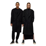 Adidas Y-3 Palton Din Lână cu Croială Tailored - Negru – Negru | IP5593