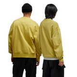 Adidas Pulover Y-3 Crew Din Terry Din Bumbac Organic - Galben – Galben | IP7696