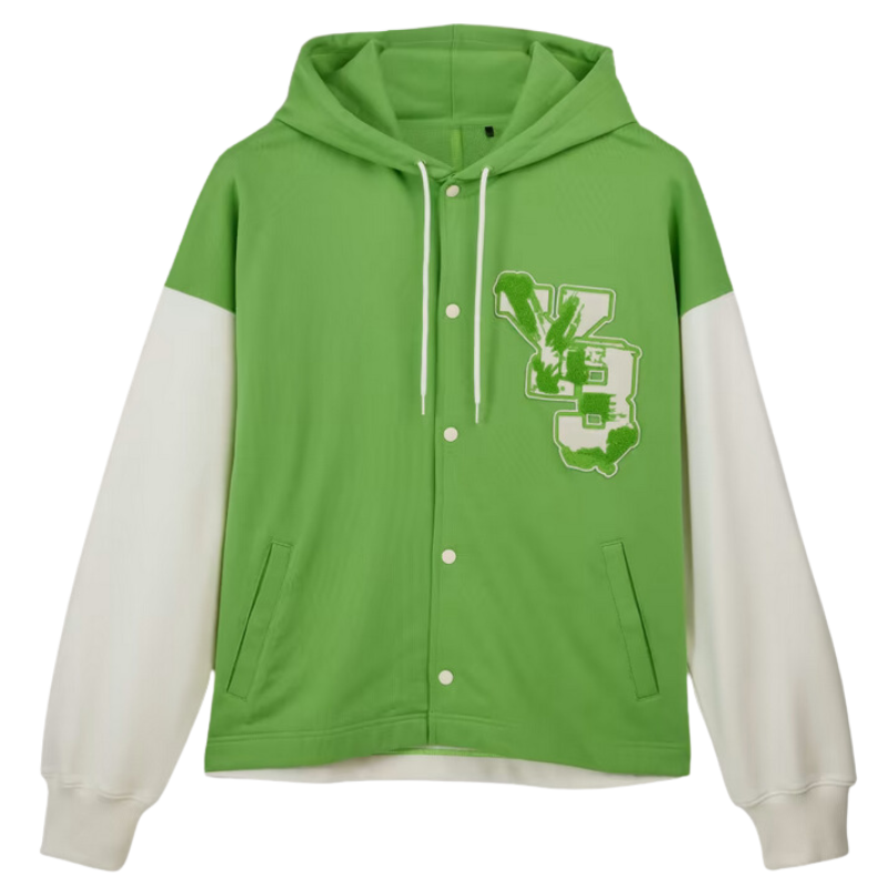Adidas Y-3 Hanorac Grafic Din French Terry – Verde | IQ2136