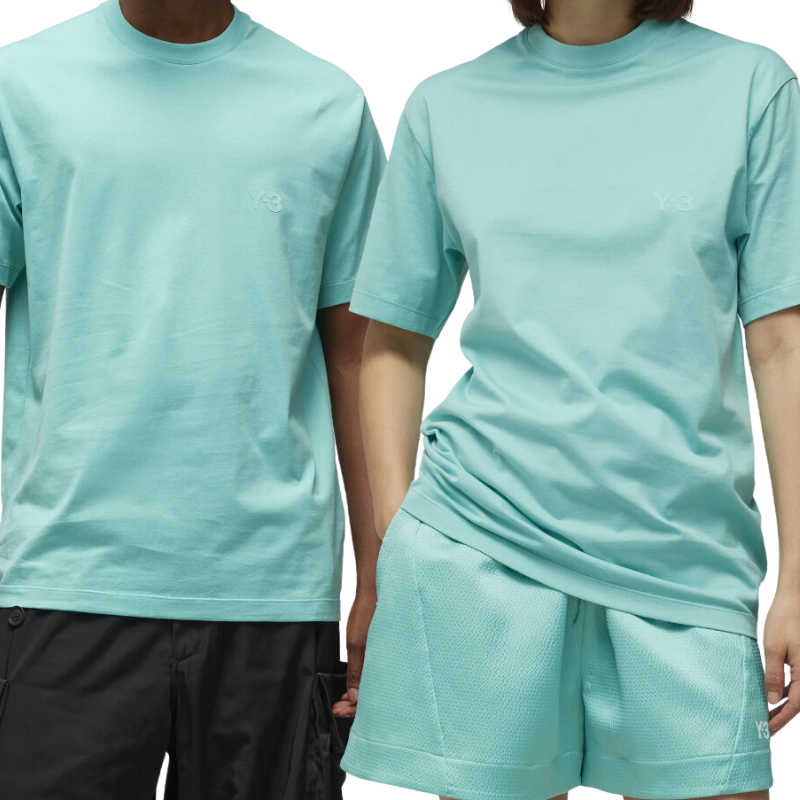 Adidas Tricou Y-3 Relaxed cu Mânecă Scurtă - Turcoaz | IV8220