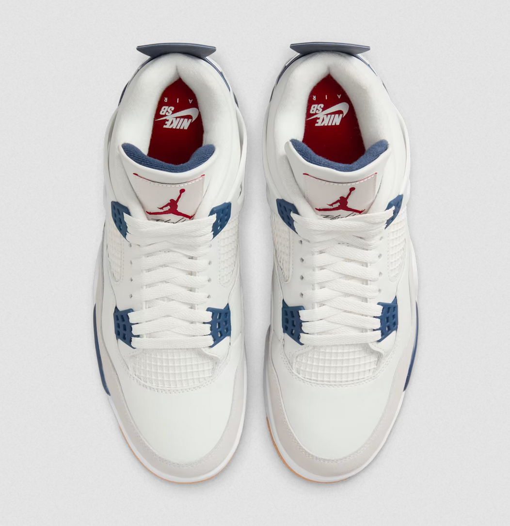 JORDAN 4 RETRO SB – Alb/Albastru | DR5415-100