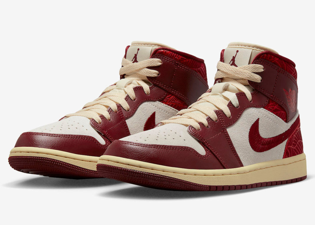 Jordan 1 Mid SE “Tiki Leaf” – Roșu | DZ2820-601