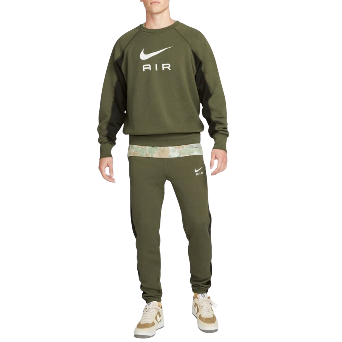 Nike Air Crew Sweatshirt - Verde | DQ4205-222