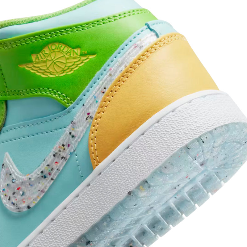 Air Jordan 1 Mid Recycled Grind – Multicolor | DX4368-400