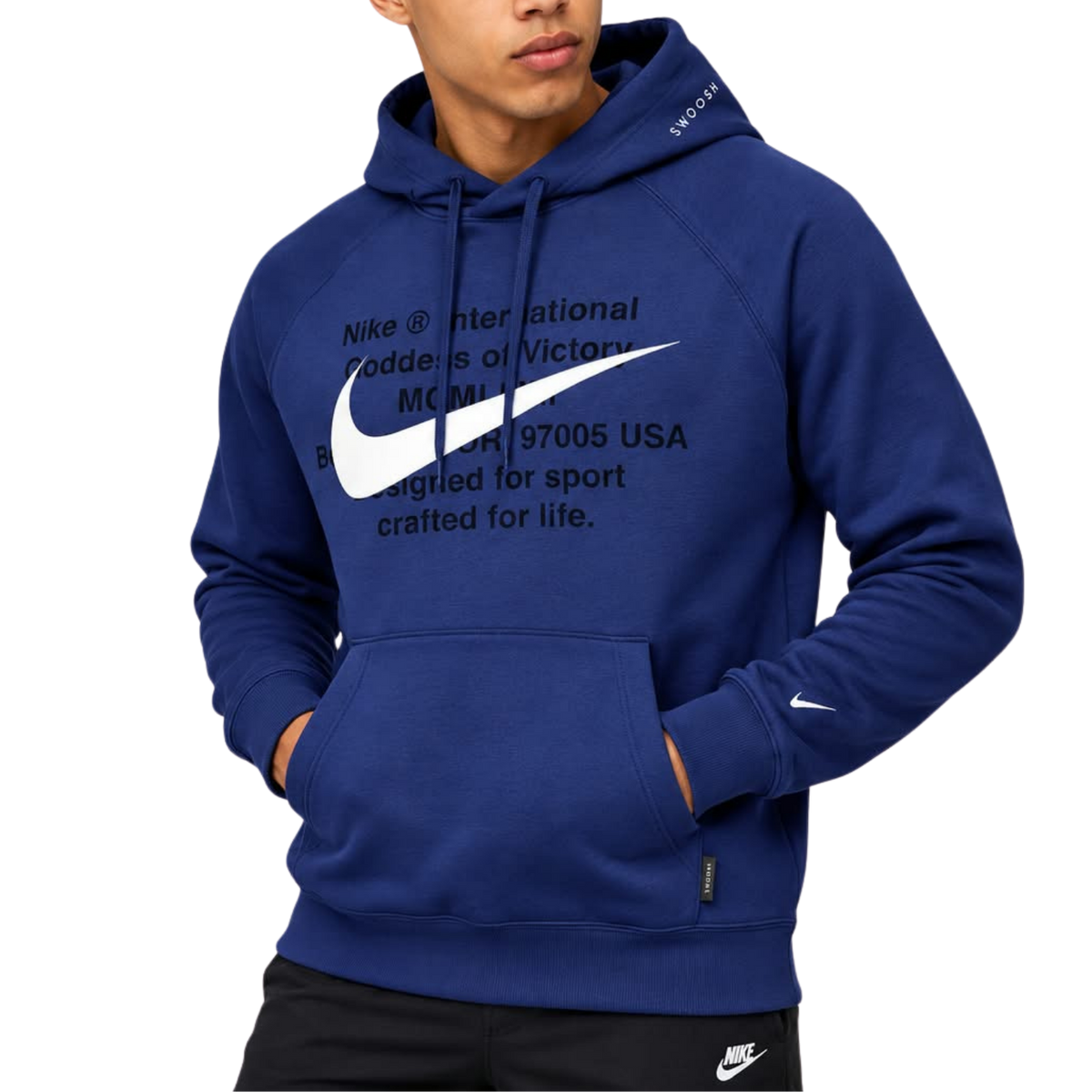 Nike Swoosh Hoodie - Mov | CJ4863-455