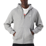 Nike Swoosh Logo Zip-Up Hoodie - Gri | 521573-063