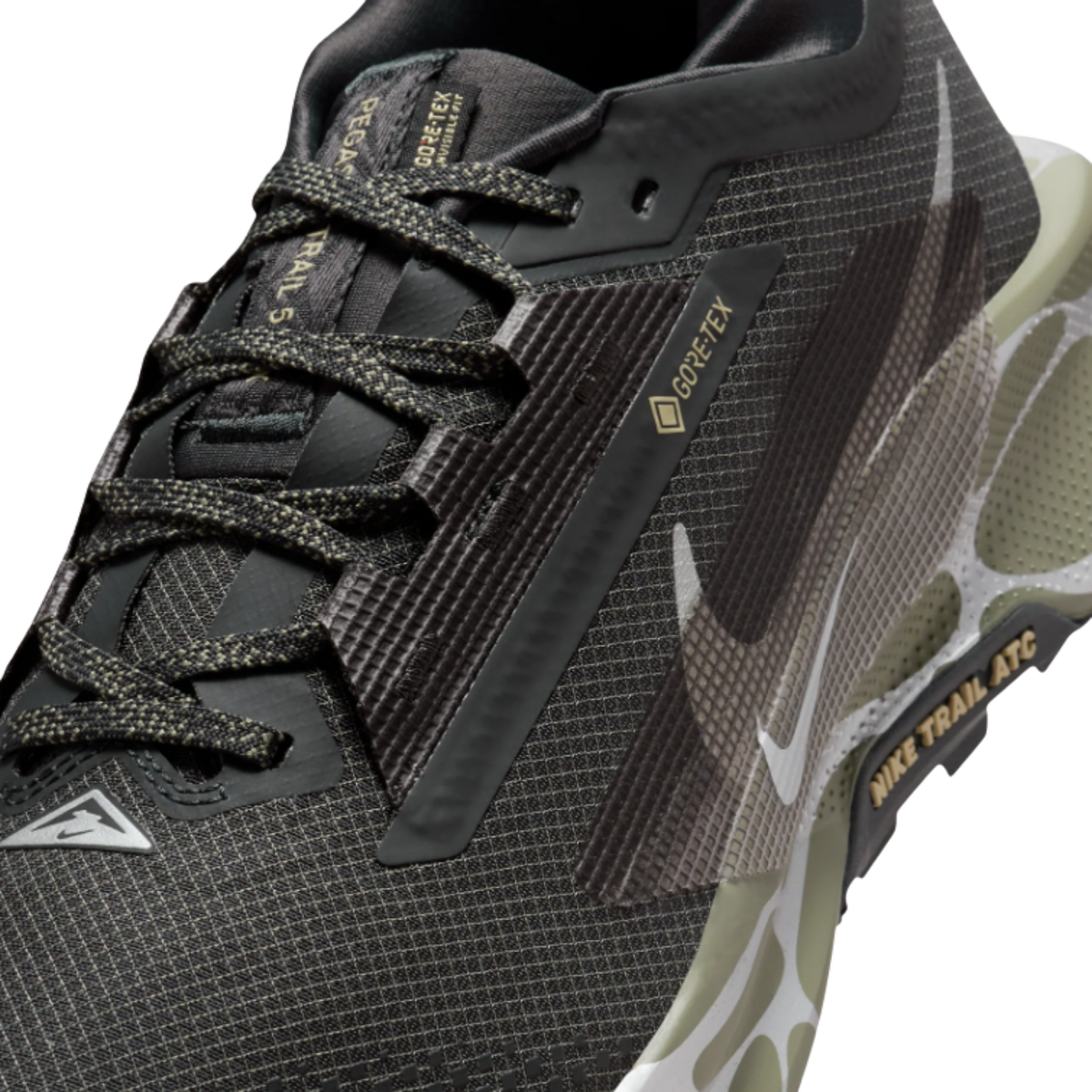 Nike ReactX Pegasus Trail 5 GTX “Anthracite Light Army” | IM6007-060