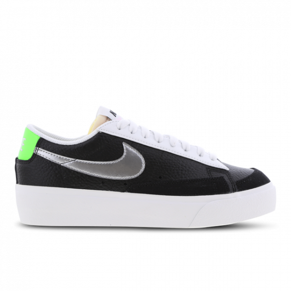 Nike Blazer Low Black Silver Metallic Pantofi Casual de Strada | DN8010-001