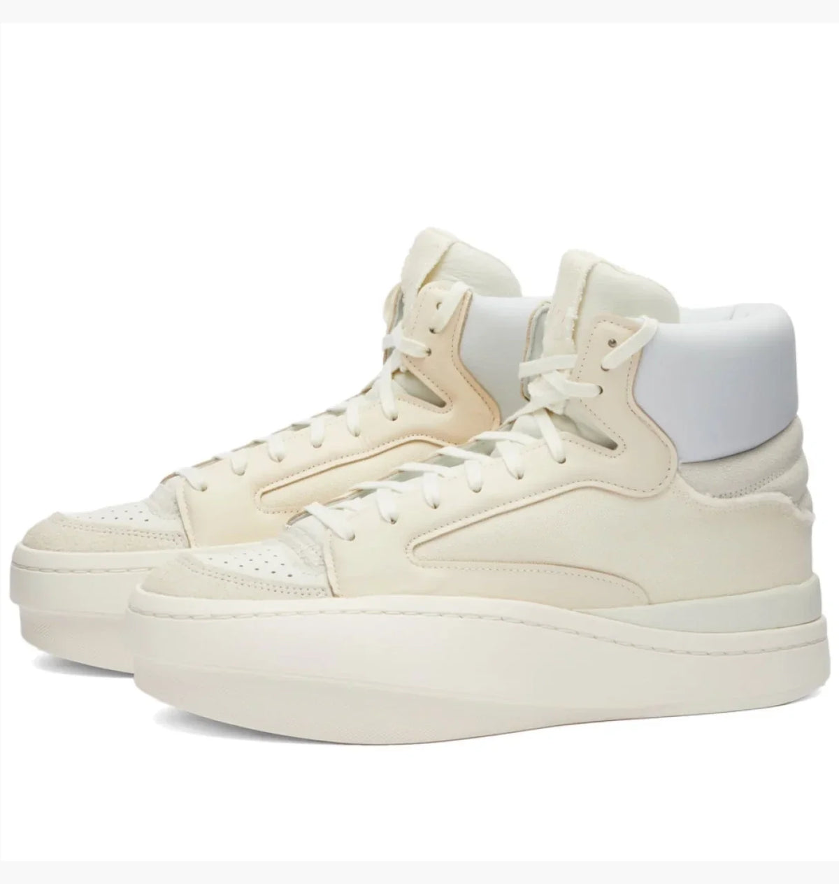 Adidas Y-3 Centennial High Pantofi Casual de Strada – Crem | IG2909