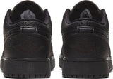 Air Jordan 1 Low Pantofi Casual de Strada 553560-091 – Negru | 553560-091