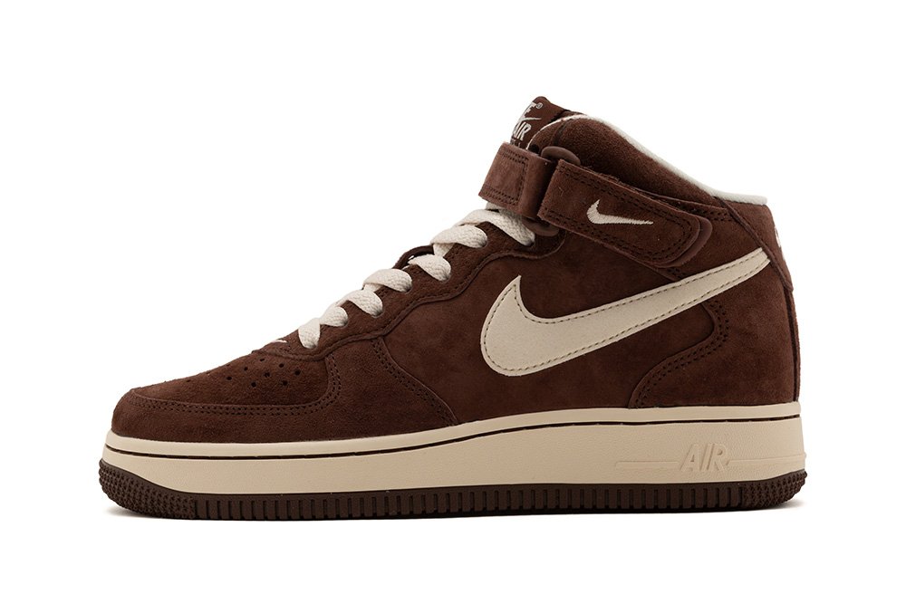 Nike Air Force 1 Mid QS “Chocolate Cream” – Crem | DM0107-200