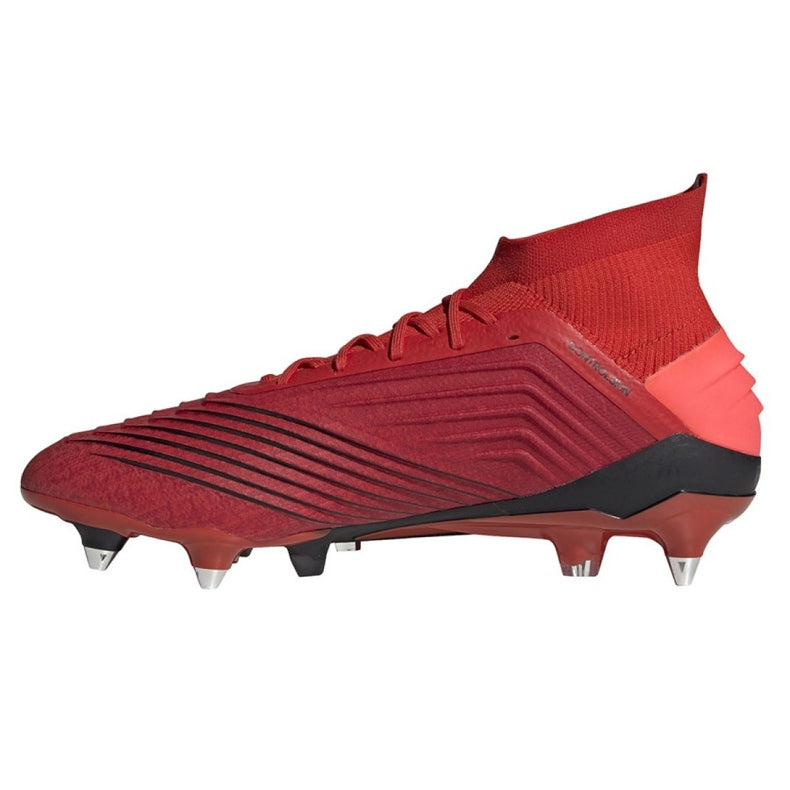 Adidas Predator19.1 SGGhete de Fotbal MixteD98054 – Roșu | D98054
