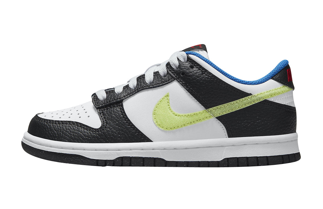 Nike Dunk Low Signal Blue Lemon Twist Pantofi Casual de Strada | DQ0977-100