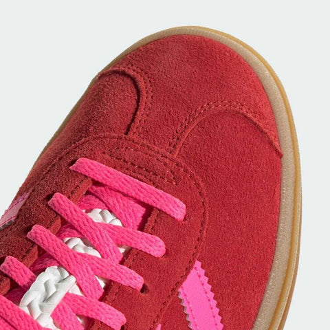 ADIDAS GAZELLE BOLD "COLLEGIATE RED & LUCID PINK" – Pantofi sport casual de stradă – Cod IH7496