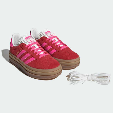 Adidas Gazelle Bold “Collegiate Red & Lucid Pink” – Roșu | IH7496
