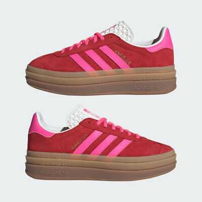 Adidas Gazelle Bold “Collegiate Red & Lucid Pink” – Roșu | IH7496