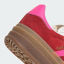 ADIDAS GAZELLE BOLD "COLLEGIATE RED & LUCID PINK" – Pantofi sport casual de stradă – Cod IH7496