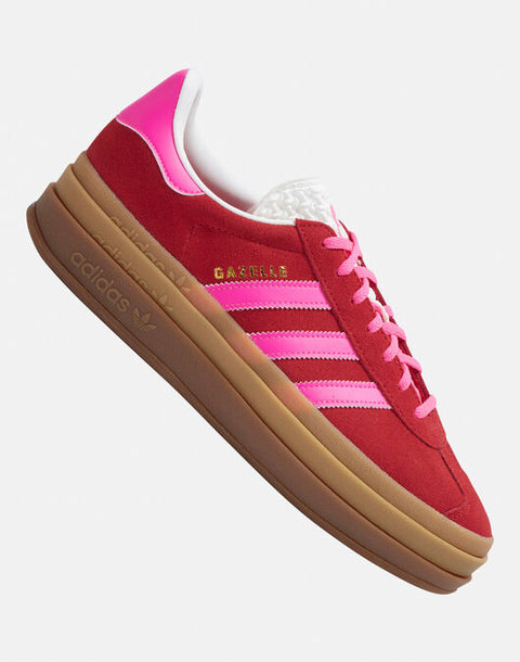 Adidas Gazelle Bold “Collegiate Red & Lucid Pink” – Roșu | IH7496
