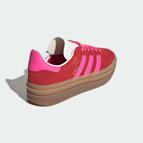 ADIDAS GAZELLE BOLD "COLLEGIATE RED & LUCID PINK" – Pantofi sport casual de stradă – Cod IH7496