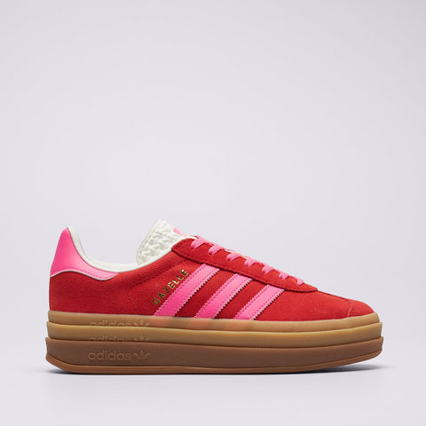 ADIDAS GAZELLE BOLD "COLLEGIATE RED & LUCID PINK" – Pantofi sport casual de stradă – Cod IH7496