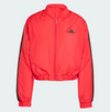 ADIDAS – Geacă Bomber Essentials 3-Stripes Pure Ruby – Cod JP1724