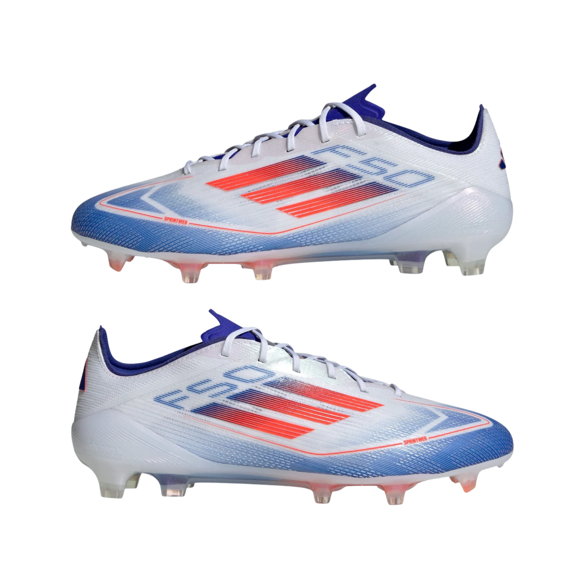 Adidas F50 Elite FG – Alb/Albastru | IF8818