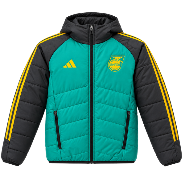 Adidas Jamaica Football Federation „Turquoise / Black / Yellow” – Verde | IS5661