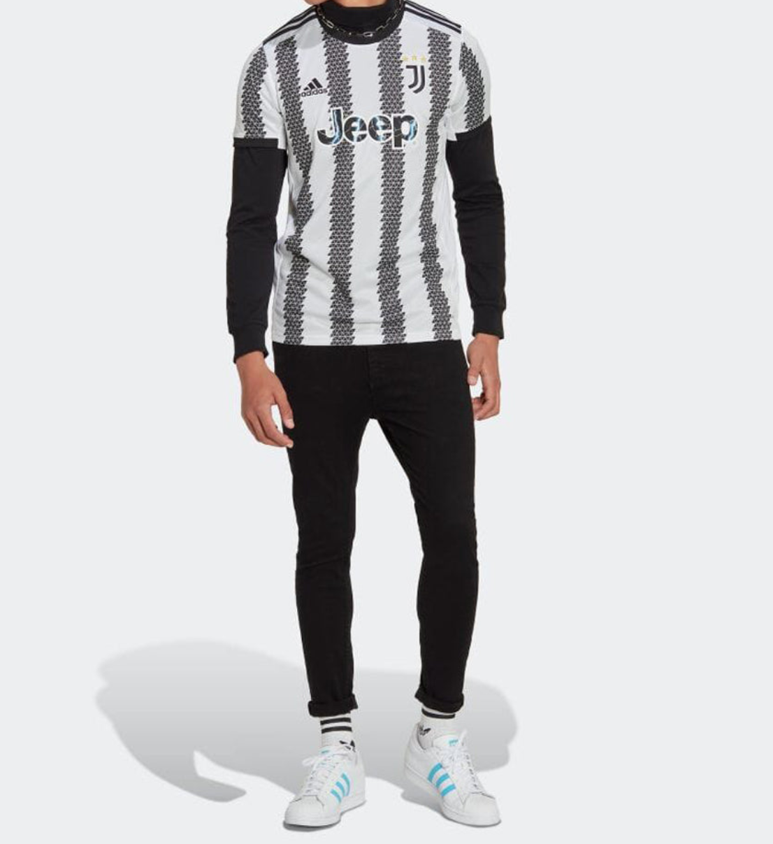 Adidas Juventus 22/23 Home “White Grey” | H38907
