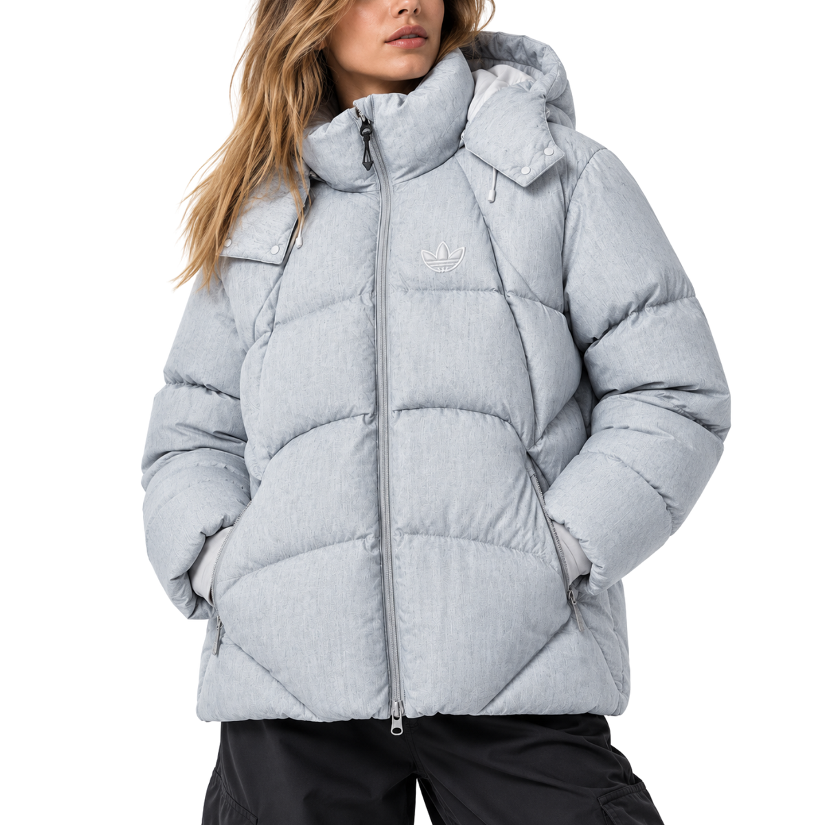 Adidas Originals Puffer „Light Grey” – Gri | KW4680