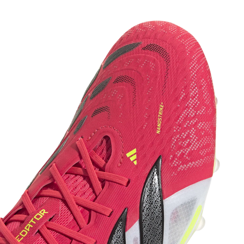 Adidas Predator Elite AG - Alb/Rosu | JS0419