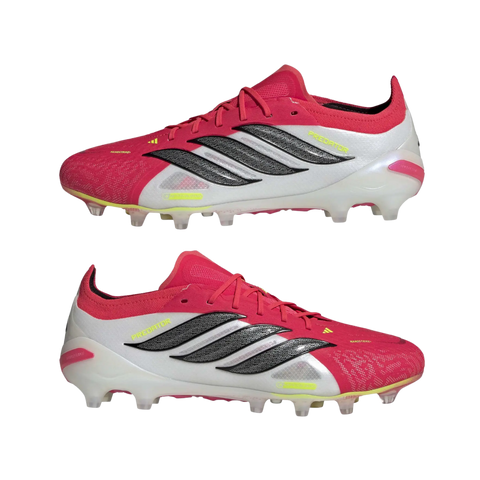 Adidas Predator Elite AG - Alb/Rosu | JS0419
