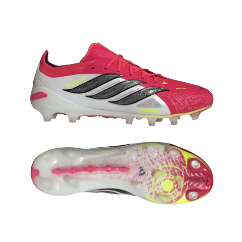 Adidas Predator Elite AG - Alb/Rosu | JS0419
