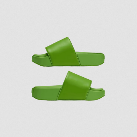 ADIDAS Y-3 SLIDE „TEAM RAVE GREEN” – Șlapi casual de stradă – Cod IG1084