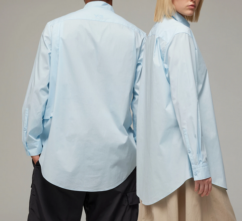 ADIDAS Y-3 – Cămașă cu mânecă lungă „Ice Blue” – Cod IV5834