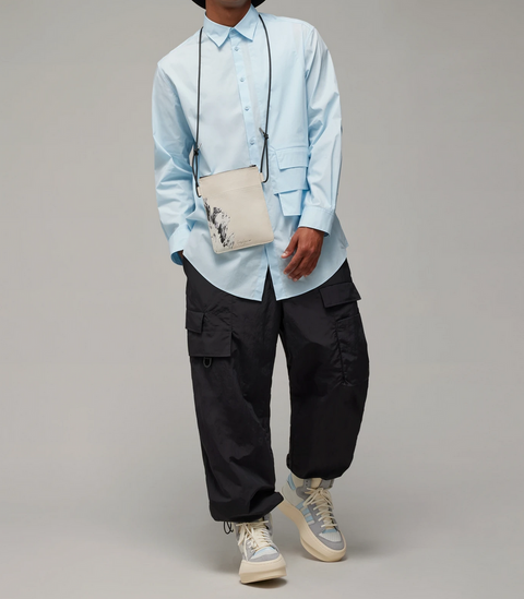 ADIDAS Y-3 – Cămașă cu mânecă lungă „Ice Blue” – Cod IV5834