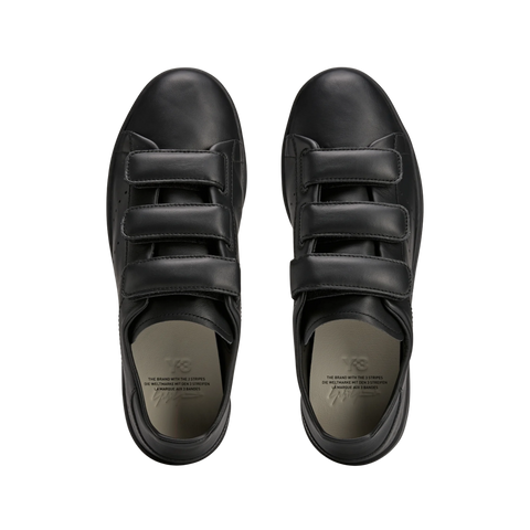 Adidas Y-3 Stan Smith Velcro "Triple Black" – Negru | HQ7318