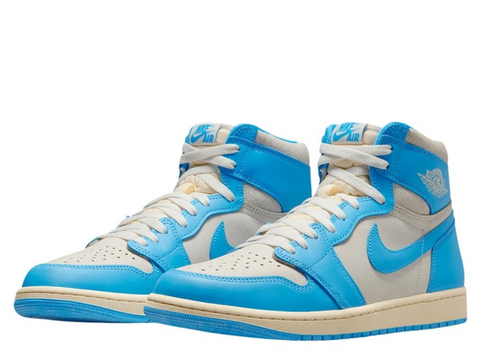 AIR JORDAN 1 RETRO HIGH OG "UNC REIMAGINED" BLUE – pantofi casual de stradă – Cod DZ5485-402