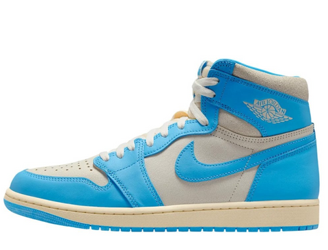 AIR JORDAN 1 RETRO HIGH OG "UNC REIMAGINED" BLUE – pantofi casual de stradă – Cod DZ5485-402